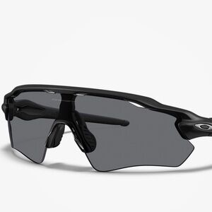 Oakley Radar black sport glasses with grey lenses. Great condition!